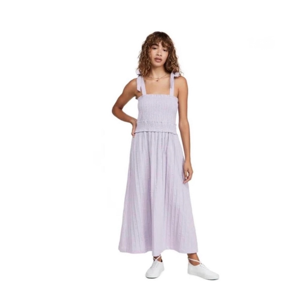 REVOLVE Lost + Wander NWT Women’s Angel In Disguise Lavender Midi Dress Medium